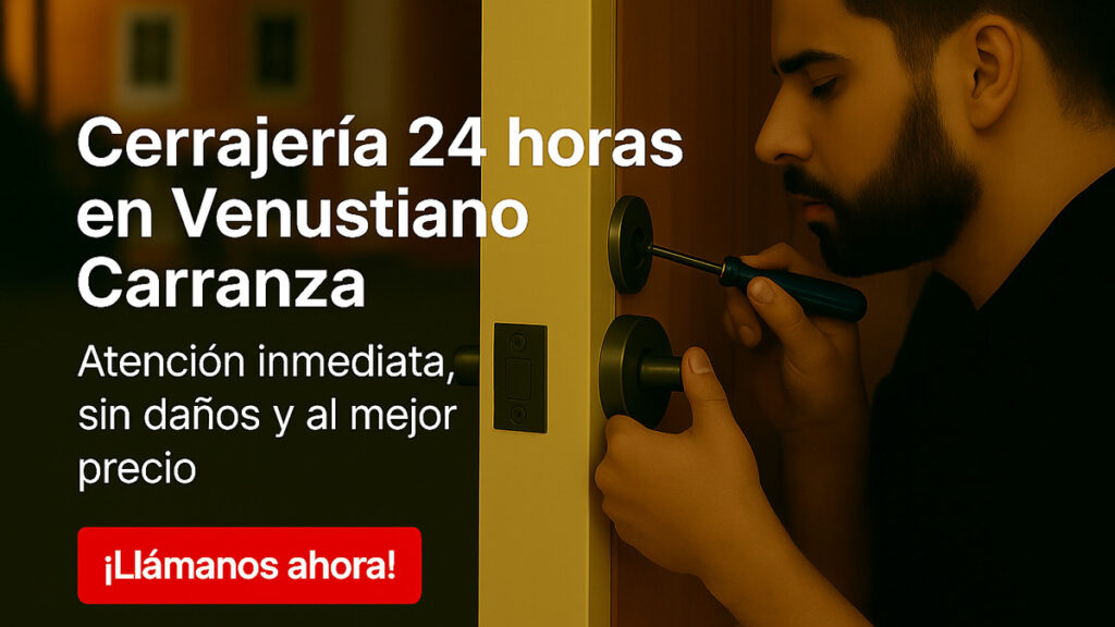 Cerrajería en Cuauhtémoc con urgencias las 24 Horas